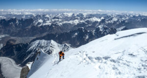 When you rake, give it all you got! Gasherbrum II in Pakistan.